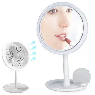 Oglindă Profesională LED pentru Machiaj cu Ventilație Integrată 2