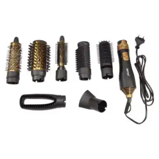 Perie de coafat 7 în 1 Gemei GM-4842 cu 2 trepte viteză și temperatură