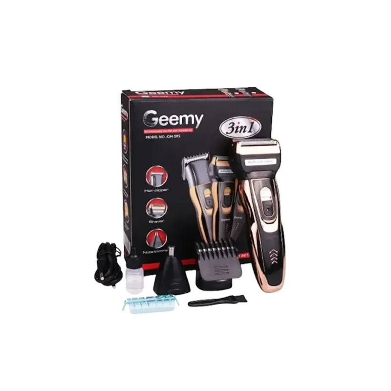 Aparat 3 în 1 GM-6209 – Tunsoare, Bărbierit și Îngrijire Delicată
