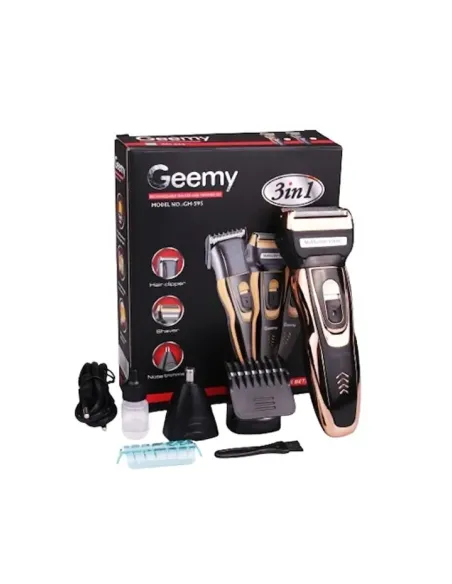 Aparat 3 în 1 GM-6209 – Tunsoare, Bărbierit și Îngrijire Delicată