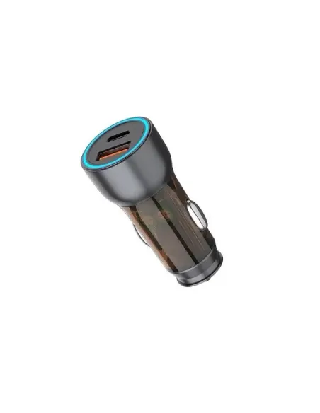 Încărcător Auto Q-CD712 – PowerDelivery 20W, USB-A + USB-C, Qualcomm 3.0