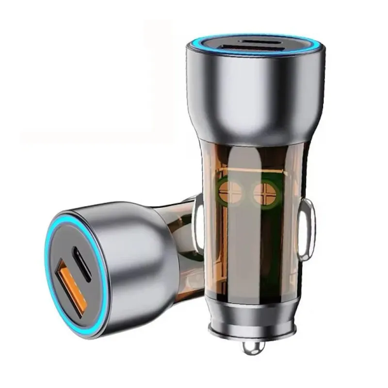 Încărcător Auto Q-CD712 – PowerDelivery 20W, USB-A + USB-C, Qualcomm 3.0