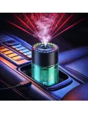 Difuzor Auto cu Efect Laser Star, Umidificare și Lumini RGB Multicolore