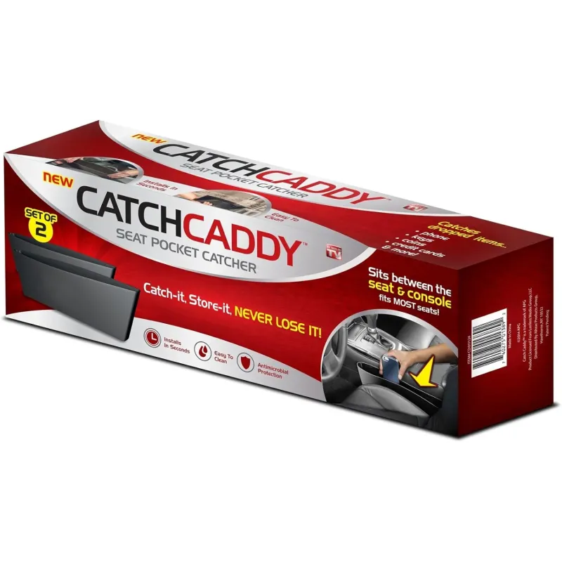 Set 2 Organizatoare Auto Catch Caddy – Depozitare Inteligentă între Scaune