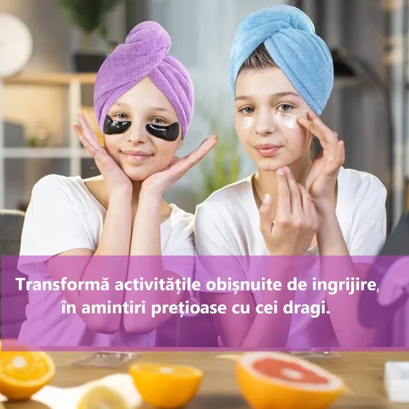 Prosop-turban pentru uscarea părului