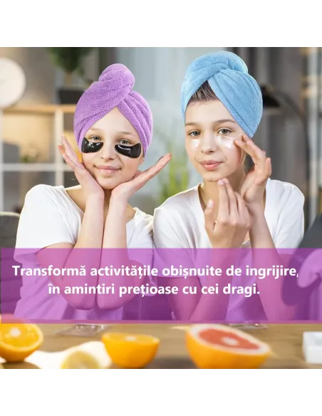 Prosop-turban pentru uscarea părului