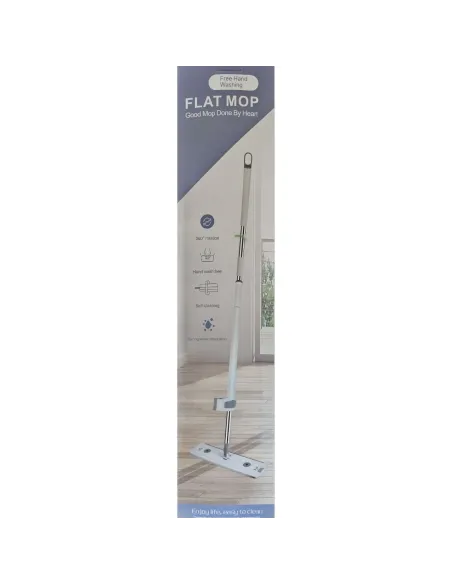 Mop Hydrox Microfibră 46 cm, Tija Reglabilă, Profesional