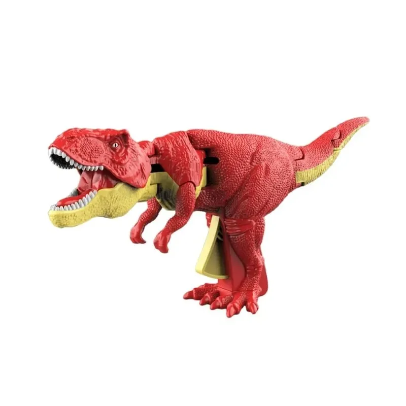 Jucarie interactiva Dinozaur Tyrannosaurus Rex, cu sunete si lumini, rosu, 3+ ani