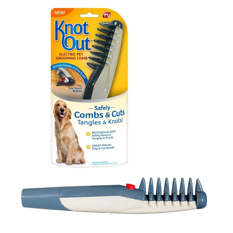 Perie pentru indepartare par caini si pisici Knot