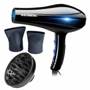 Uscător profesional Hausberg HB28, 2400W, Ionic, 3 Temperaturi, 2 Viteze