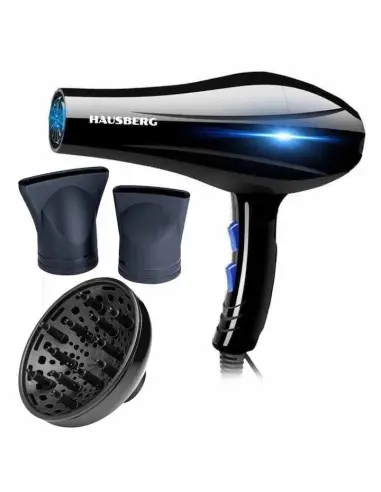 Uscător profesional Hausberg HB28, 2400W, Ionic, 3 Temperaturi, 2 Viteze