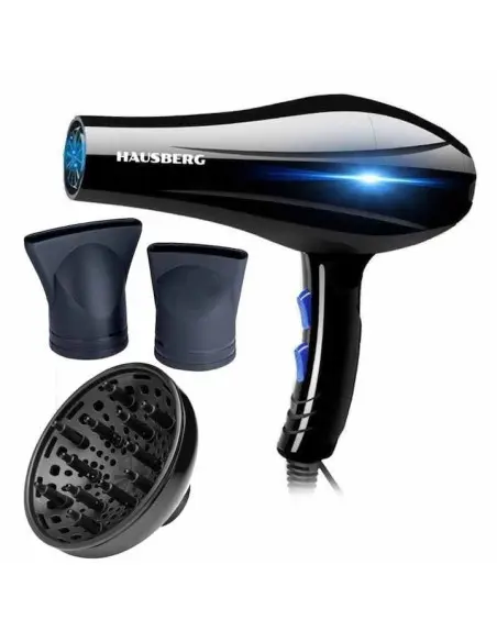 Uscător profesional Hausberg HB28, 2400W, Ionic, 3 Temperaturi, 2 Viteze