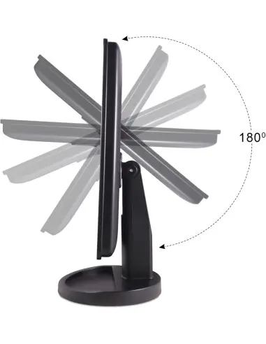 Oglindă cosmetică LED Touch, dreptunghiulară