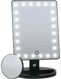 Oglindă cosmetică LED Touch, dreptunghiulară