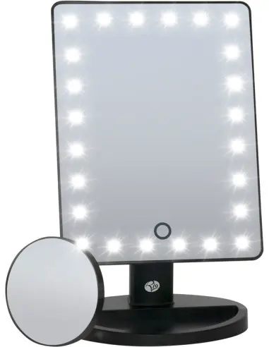 Oglindă cosmetică LED Touch, dreptunghiulară