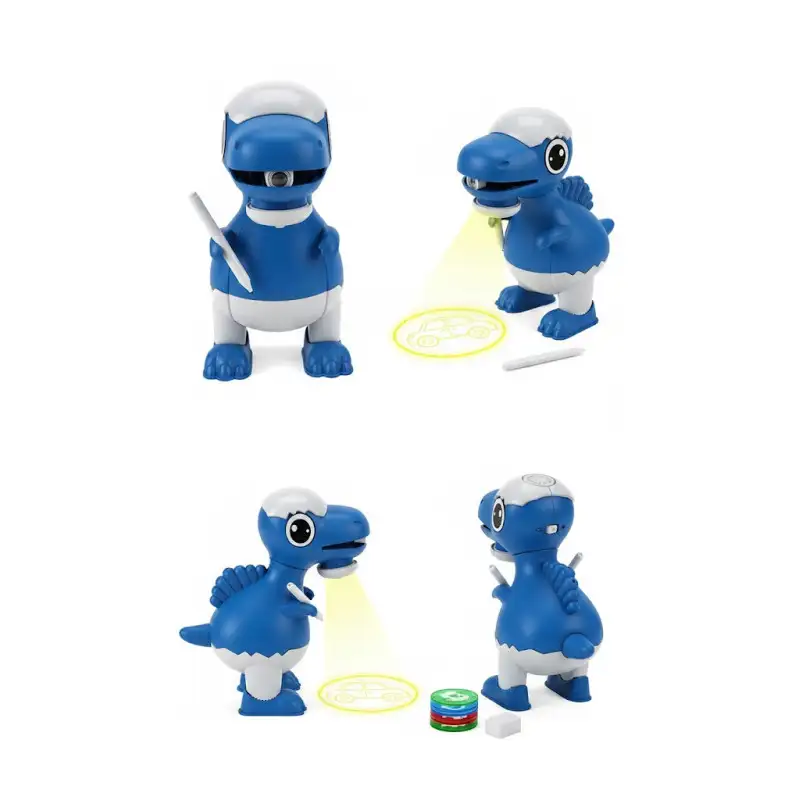 Dinozaur Proiector pentru Desen – 32 Imagini Proiectate + 8 Carioci Colorate Incluse