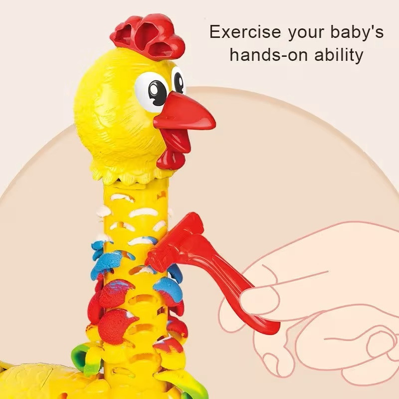 Cocoș – vesel și creativ cu accesorii incluse