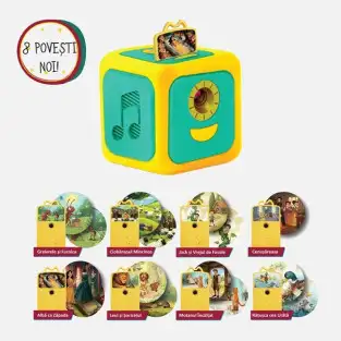 Proiector cu povesti si cantece de leagan in limba romana