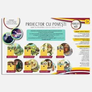 Proiector cu povesti si cantece de leagan in limba romana 2