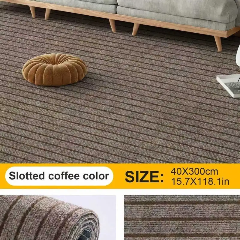 Mochetă Autoadezivă 40x300 cm – Instalare Rapidă, Antizgomot, Protecție Pardoseală, Material Absorbant