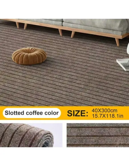 Mochetă Autoadezivă 40x300 cm – Instalare Rapidă, Antizgomot, Protecție Pardoseală, Material Absorbant