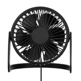 Mini Ventilator USB Negru pentru Birou 2
