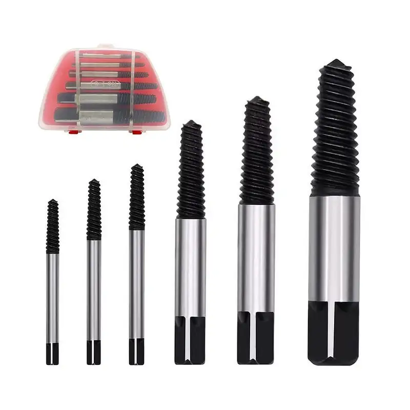 Set 5 extractoare pentru suruburi rupte sau uzate