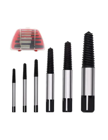 Set 5 extractoare pentru suruburi rupte sau uzate