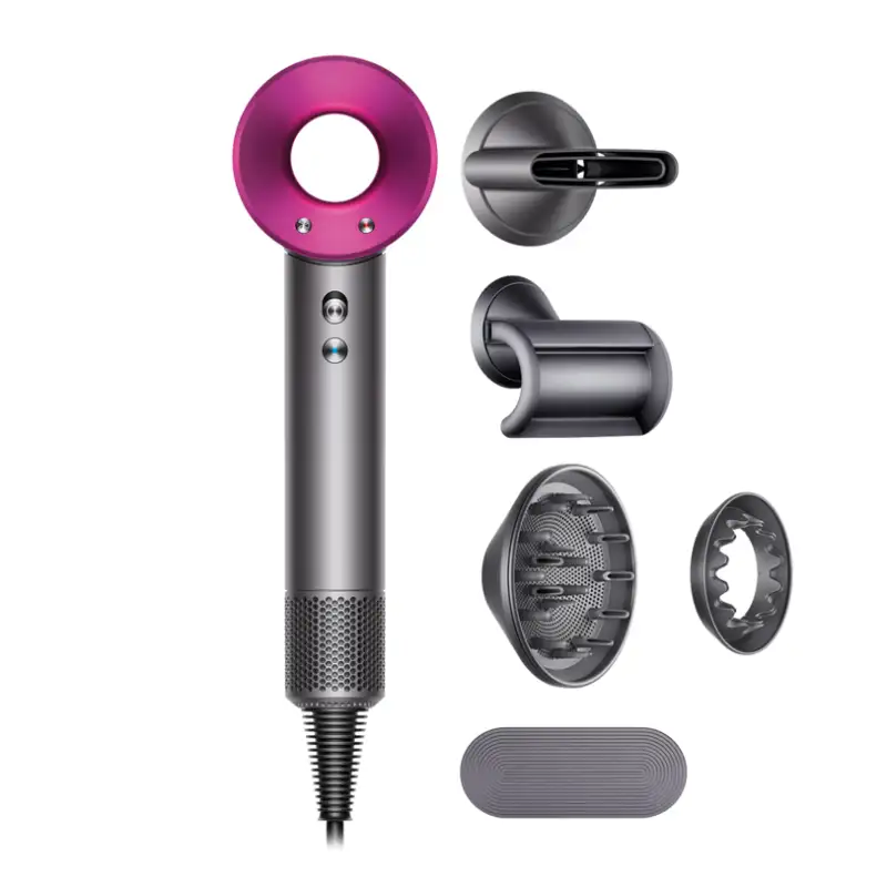 Uscător păr HD08 Supersonic 1600W, 5 accesorii, roz