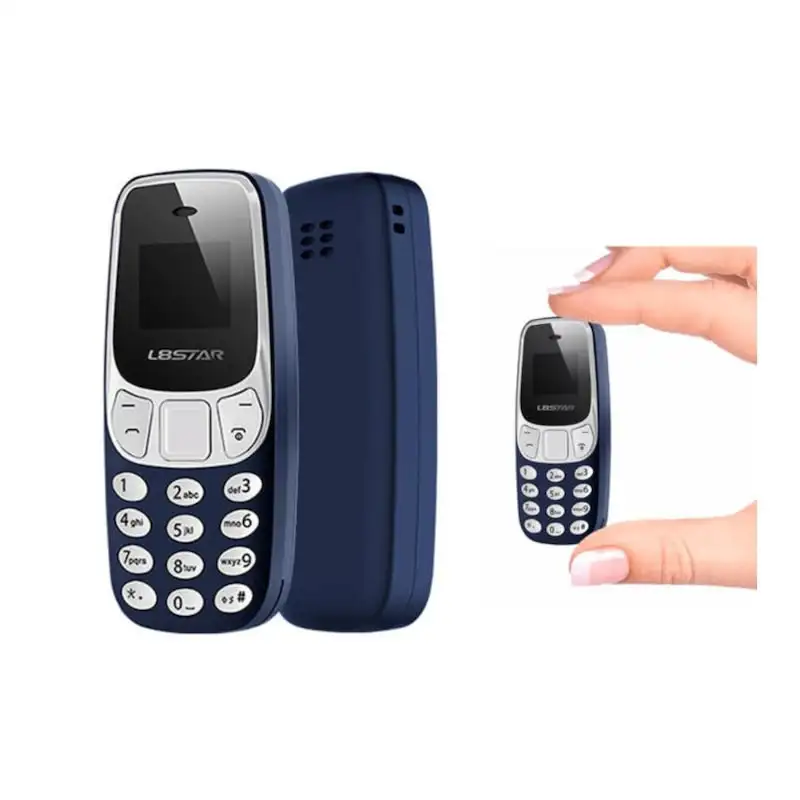 Mini telefon mobil, BM10 Dual SIM, OLED, 7 cm, 30