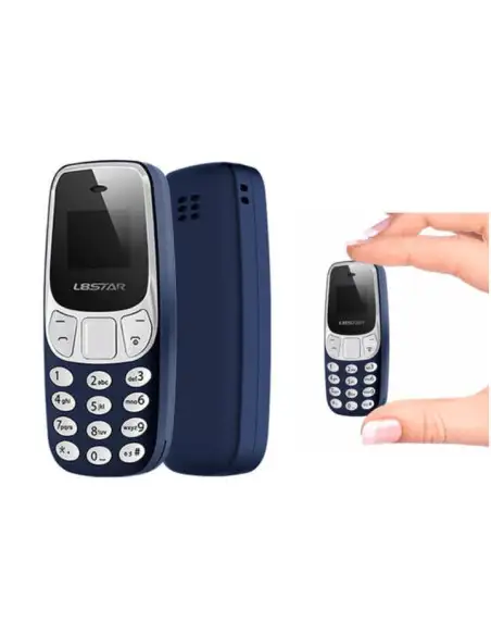 Mini telefon mobil, BM10 Dual SIM, OLED, 7 cm, 30