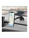 Suport Auto Universal CF-202 pentru Smartphone, Ventuză + Magnet Puternic