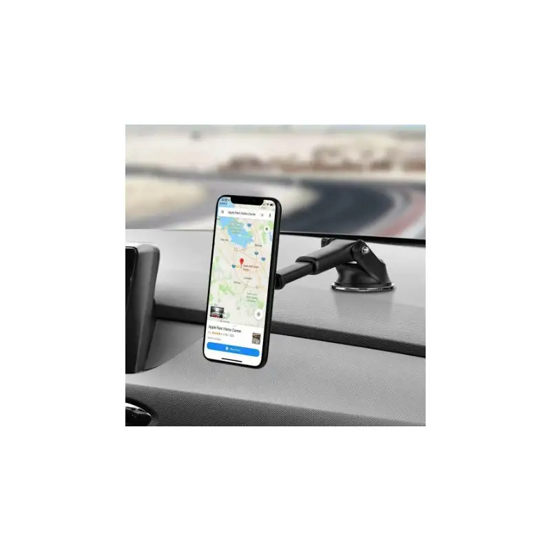 Suport Auto Universal CF-202 pentru Smartphone, Ventuză + Magnet Puternic