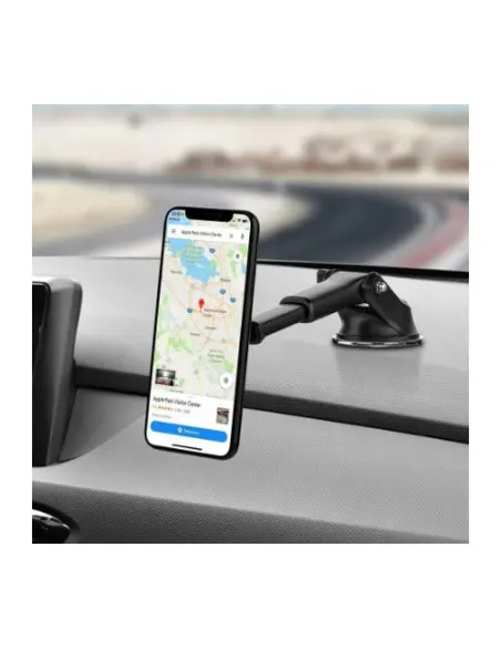 Suport Auto Universal CF-202 pentru Smartphone, Ventuză + Magnet Puternic