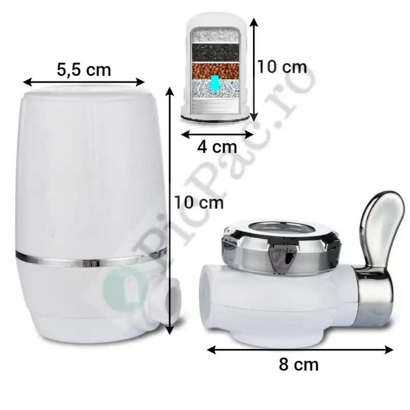 Purificator de apa cu robinet si filtru