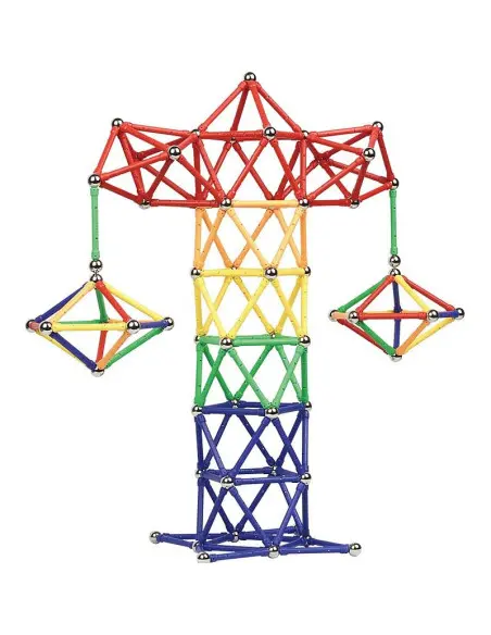 Set Construcție Magnetic 3D – 168 Piese, Joc Educațional pentru Copii 6+ Ani