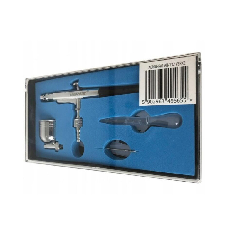 Pistol de Vopsit – Aerograf pentru Retuș, Duza 0.33 mm, Rezervor 7 ml