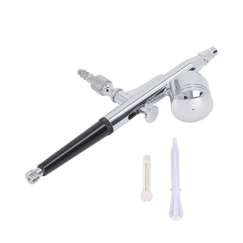 Pistol de Vopsit – Aerograf pentru Retuș, Duza 0.33 mm, Rezervor 7 ml