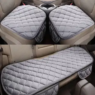 Set 3 Huse Protecție Scaune Auto | Material Ecologic și Design Ergonomic