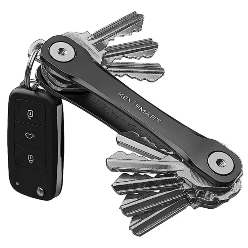 Organizator Compact pentru Chei, Negru