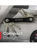 Organizator Compact pentru Chei, Negru