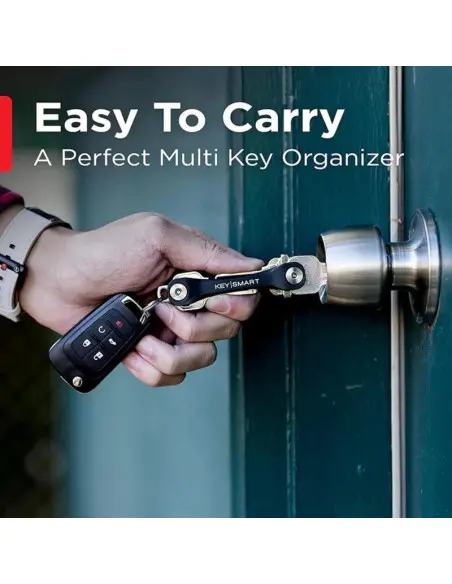 Organizator Compact pentru Chei, Negru