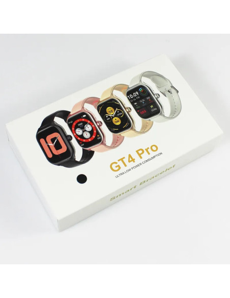 Ceas Smart GT4 Pro – Display HD Full Touch, Funcții Avansate
