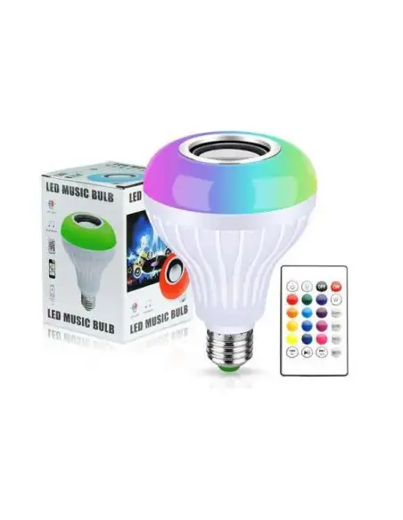 Bec Smart LED cu Bluetooth și Lumini Colorate