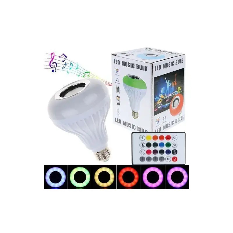 Bec Smart LED cu Bluetooth și Lumini Colorate