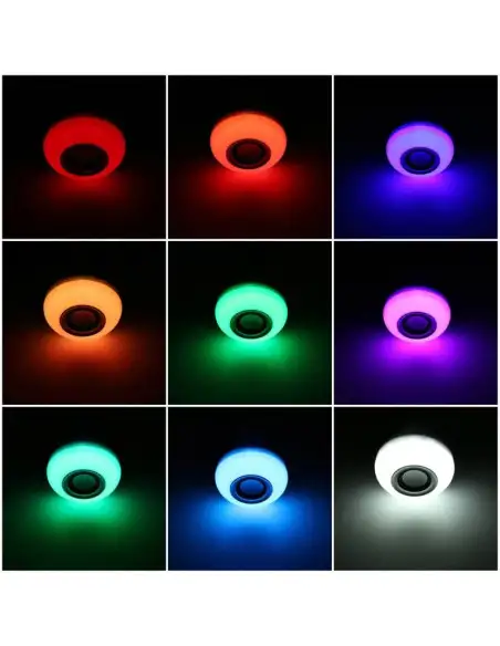 Bec Smart LED cu Bluetooth și Lumini Colorate