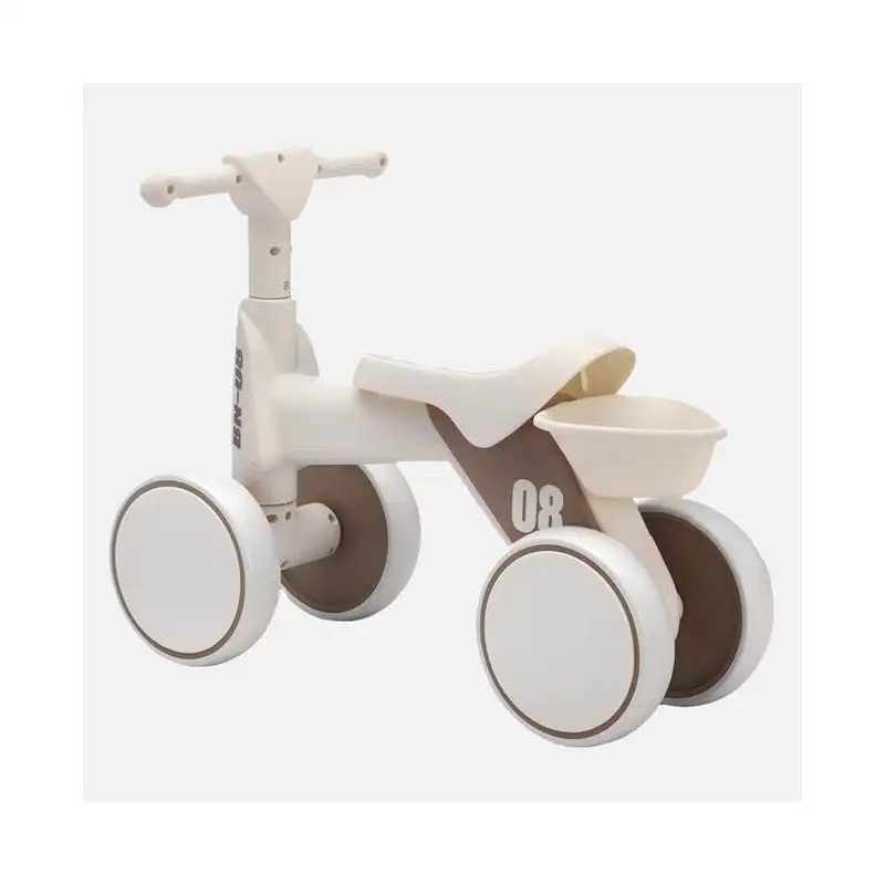 Bicicletă de echilibru pentru copii cu 4 roți – stabilă și sigură, ideală pentru primii pași