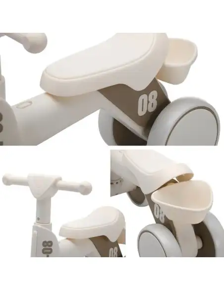 Bicicletă de echilibru pentru copii cu 4 roți – stabilă și sigură, ideală pentru primii pași