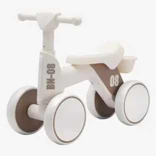 Bicicletă de echilibru pentru copii cu 4 roți – stabilă și sigură, ideală pentru primii pași