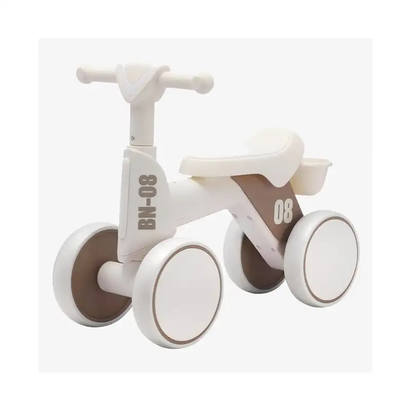 Bicicletă de echilibru pentru copii cu 4 roți – stabilă și sigură, ideală pentru primii pași